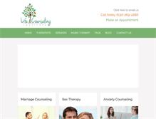 Tablet Screenshot of lifecounselinginstitute.com
